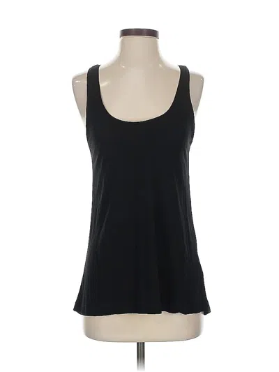 Pre-owned Everlane Tank Top Black Halter Neckline Tops