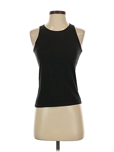 Pre-owned Everlane Tank Top Black Halter Neckline Tops