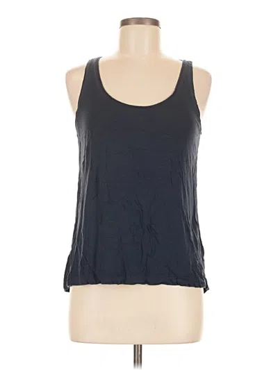 Pre-owned Everlane Tank Top Black Halter Neckline Tops