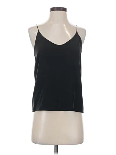 Pre-owned Everlane Tank Top Black Halter Neckline Tops