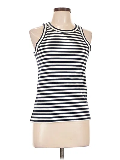 Pre-owned Everlane Tank Top Black Halter Neckline Tops