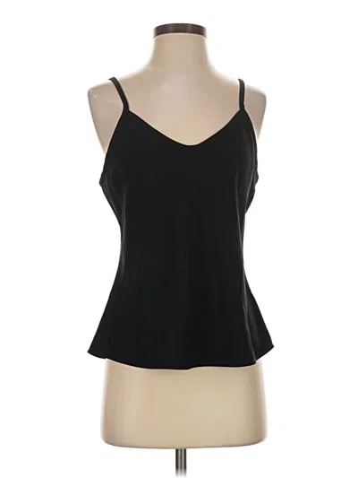 Pre-owned Everlane Tank Top Black Halter Neckline Tops