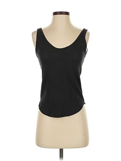 Pre-owned Everlane Tank Top Black Strapless Neckline Tops