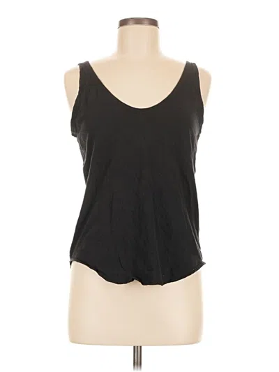 Pre-owned Everlane Tank Top Black Strapless Neckline Tops