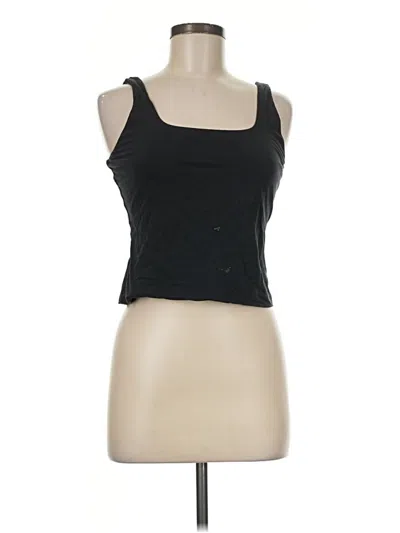 Pre-owned Everlane Tank Top Black Strapless Neckline Tops