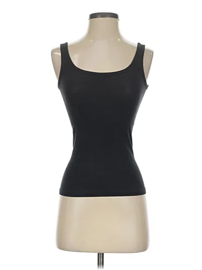 Pre-owned Everlane Tank Top Black Strapless Neckline Tops