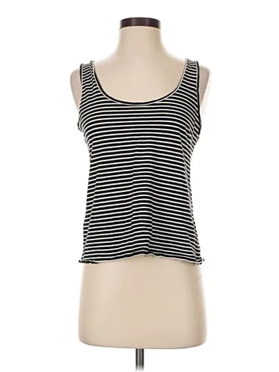 Pre-owned Everlane Tank Top Black Strapless Neckline Tops