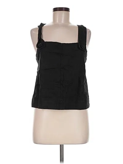 Pre-owned Everlane Tank Top Black Strapless Neckline Tops