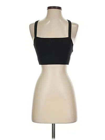 Pre-owned Everlane Tank Top Black Strapless Neckline Tops