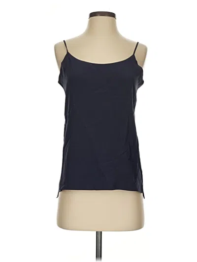Pre-owned Everlane Tank Top Blue Strapless Neckline Tops