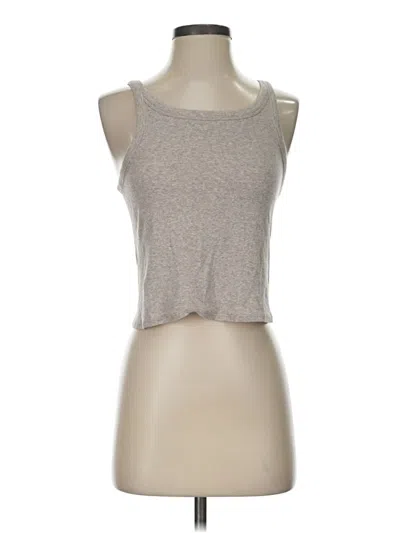 Pre-owned Everlane Tank Top Gray Boatneck Tops