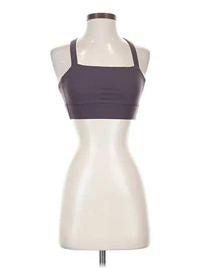 Pre-owned Everlane Tank Top Gray Halter Neckline Tops