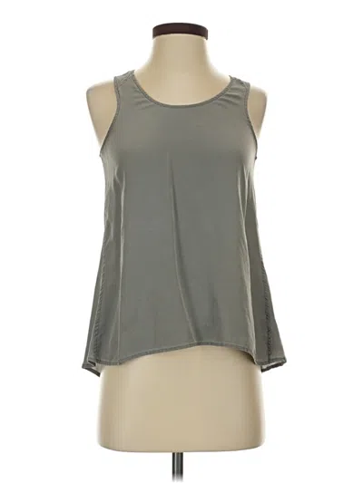 Pre-owned Everlane Tank Top Gray Halter Neckline Tops