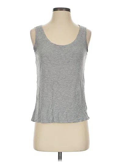 Pre-owned Everlane Tank Top Gray Halter Neckline Tops