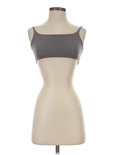 Pre-owned Everlane Tank Top Gray Strapless Neckline Tops