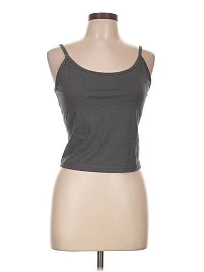 Pre-owned Everlane Tank Top Gray Strapless Neckline Tops