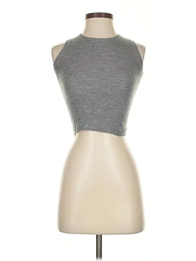 Pre-owned Everlane Tank Top Gray Tops
