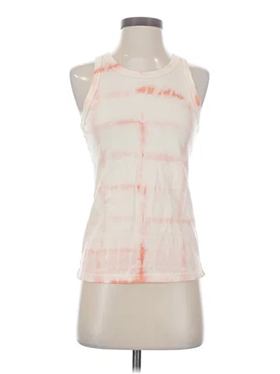 Pre-owned Everlane Tank Top Pink Halter Neckline Tops