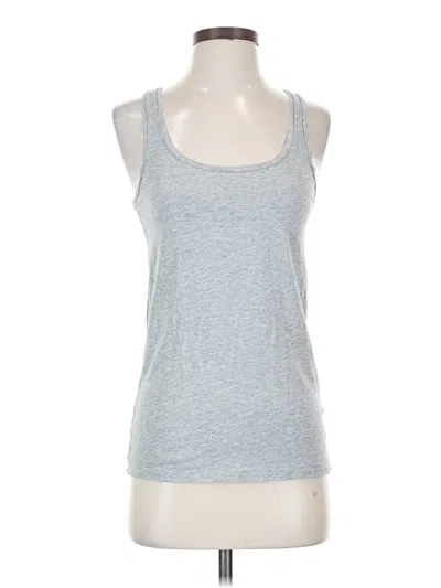 Pre-owned Everlane Tank Top Silver Halter Neckline Tops