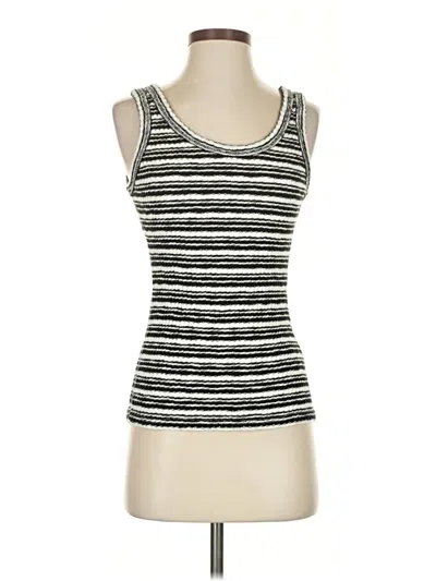 Pre-owned Everlane Tank Top Silver Scoop Neck Tops