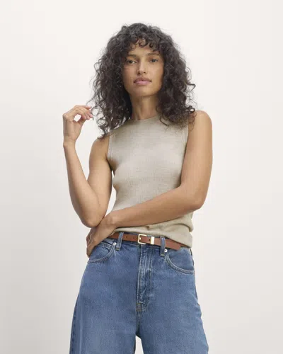 Everlane Tank Top Sweater In Neutral