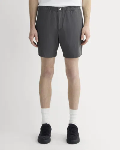 Everlane Tech Pull-on Short In Graphite In Gray