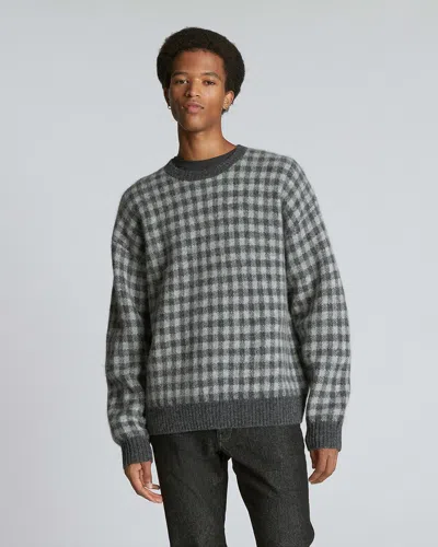 Everlane The Alpaca Crewneck Sweater In Gray