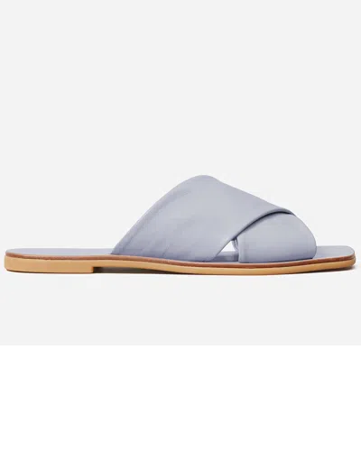 Everlane The Day Crossover Sandal In Blue