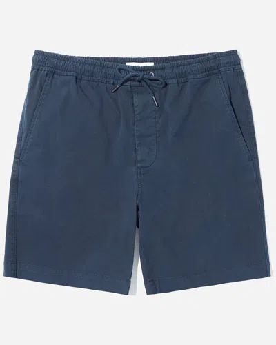 Everlane The Midweight Drawstring Short In Blue
