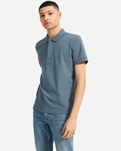 Everlane The Performance Polo In Blue