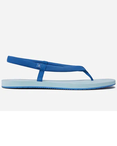 Everlane The Renew Strappy Sandal In Blue