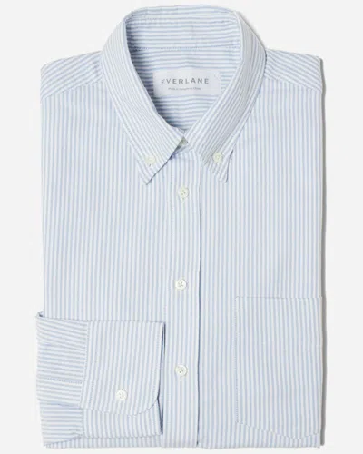 Everlane The Slim Fit Oxford Shirt In Blue