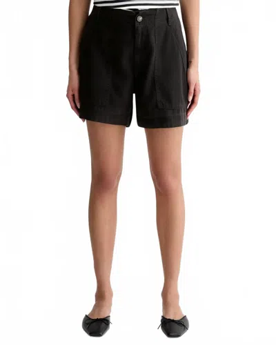Everlane The Utility Short In Buttersoft Black
