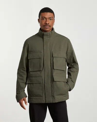Everlane The Waxed Jacket In Green