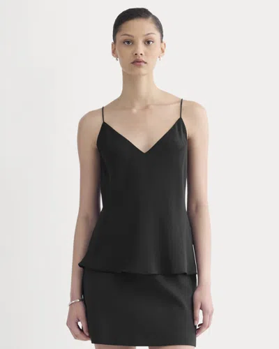 Everlane Tie Back Cami Top In Black