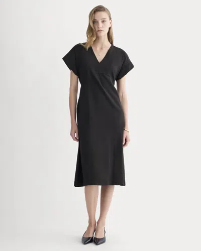 Everlane Tie-back Dress In Black