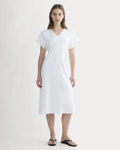 Everlane Tie-back Dress In White