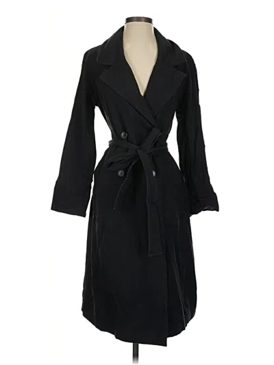 Pre-owned Everlane Trenchcoat In Black