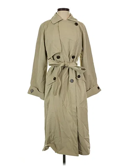 Everlane Trenchcoat In Green