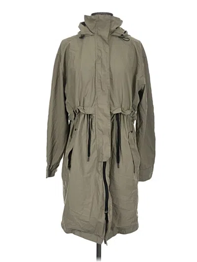 Pre-owned Everlane Trenchcoat In Green