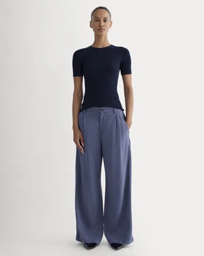 Everlane Trouser In Blue