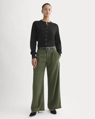 Everlane Trouser In Green