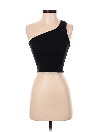 Pre-owned Everlane Tube Top Black One Shoulder Neckline Tops