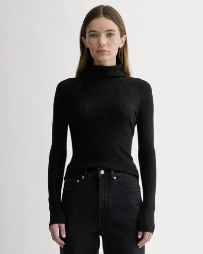 Everlane Turtleneck Sweater In Black