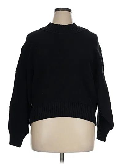 Pre-owned Everlane Turtleneck Sweater In Black