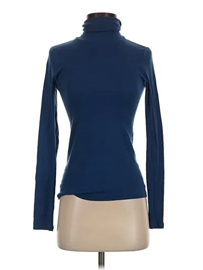 Pre-owned Everlane Turtleneck Sweater In Blue