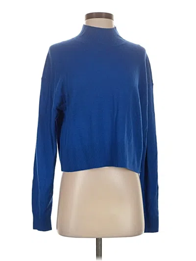 Pre-owned Everlane Turtleneck Sweater In Blue