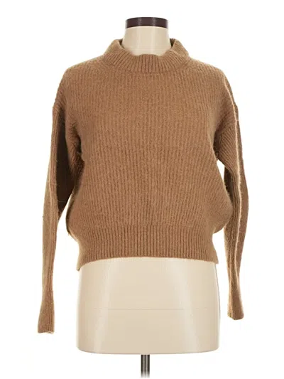 Pre-owned Everlane Turtleneck Sweater In Brown