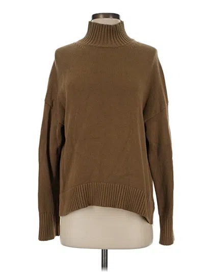 Pre-owned Everlane Turtleneck Sweater In Brown