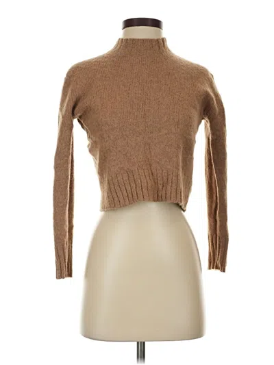 Pre-owned Everlane Turtleneck Sweater In Brown